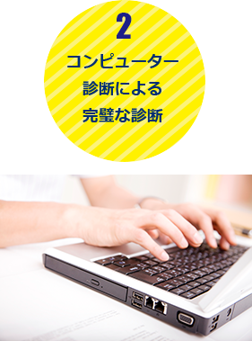 コンピューター診断による完璧な診断